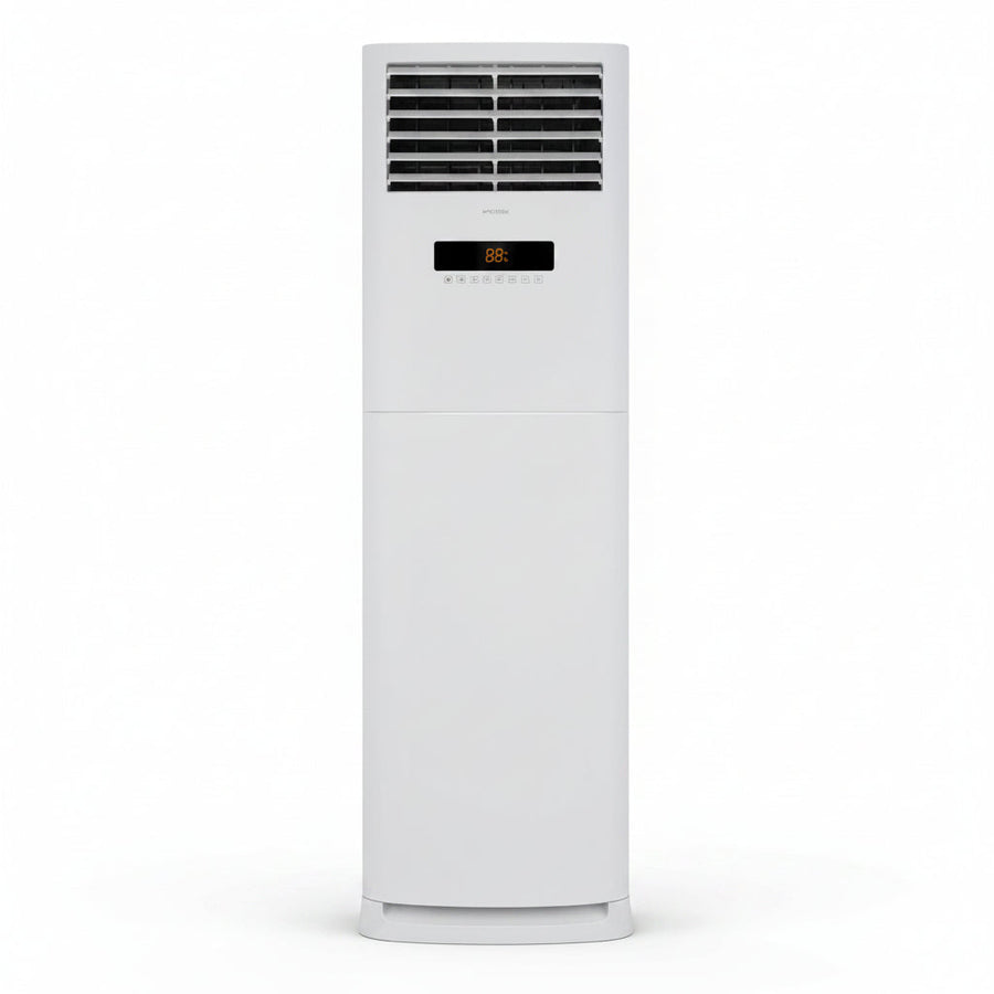 Gree iFLOWIND White Free Standing Inverter AC 48C3 R410a | High-Capacity Cooling Aircon