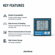 Janitza Power quality analyser UMG 96RM-P