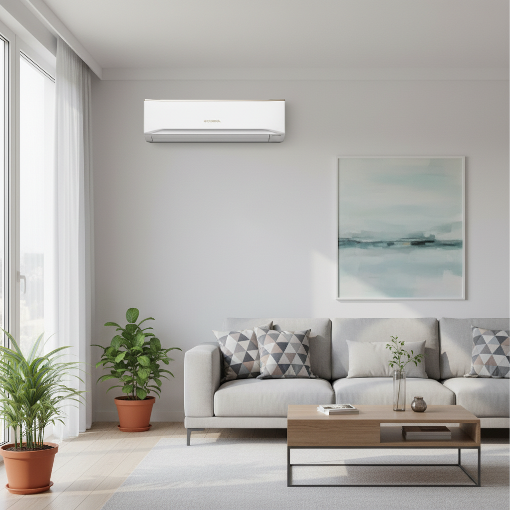 O General ASGA36FETA Series 3.0 Ton Wall Mounted Split AC
