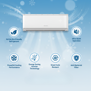 Gree R4matic White Wall Split AC R36C3 R 3 Ton | Powerful Rotary Air Conditioner