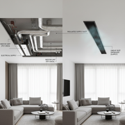 Mitsubishi Air Conditioner 2 Ton AC Concealed Ducted PEY-ZM24