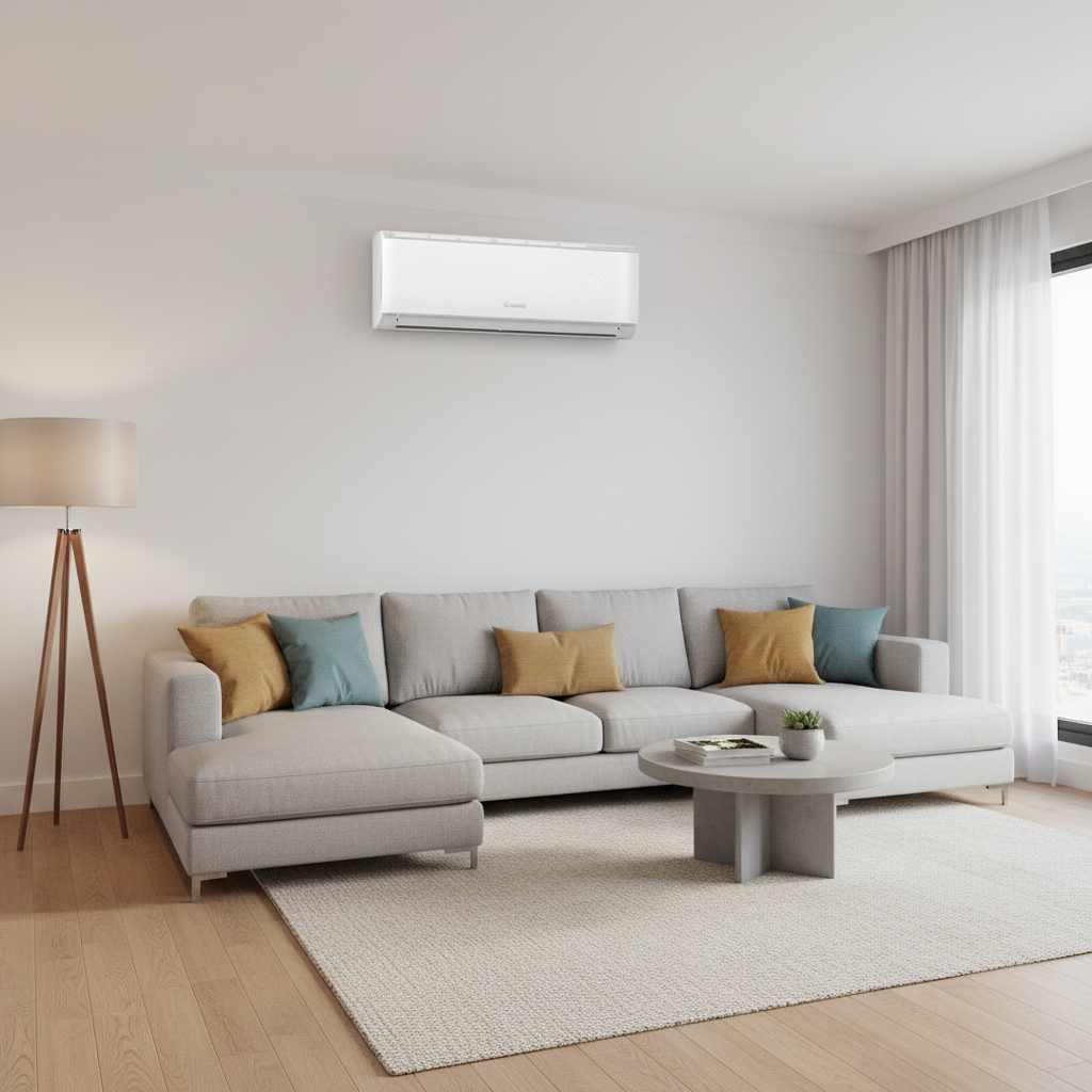 Gree Lomo White Reciprocating Wall Split Air Conditioner P32C3 2.5 Ton | Robust Air Conditioning Solution