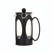 Bodum 10682-01 Kenya French Press Coffee Maker, Borosilicate Glass - 3-Cup (0.35 L), Black