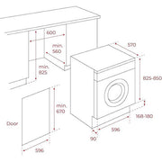 TEKA Built In Front Load Washer & Dryer 8/5 kg LSI5 1481 EU