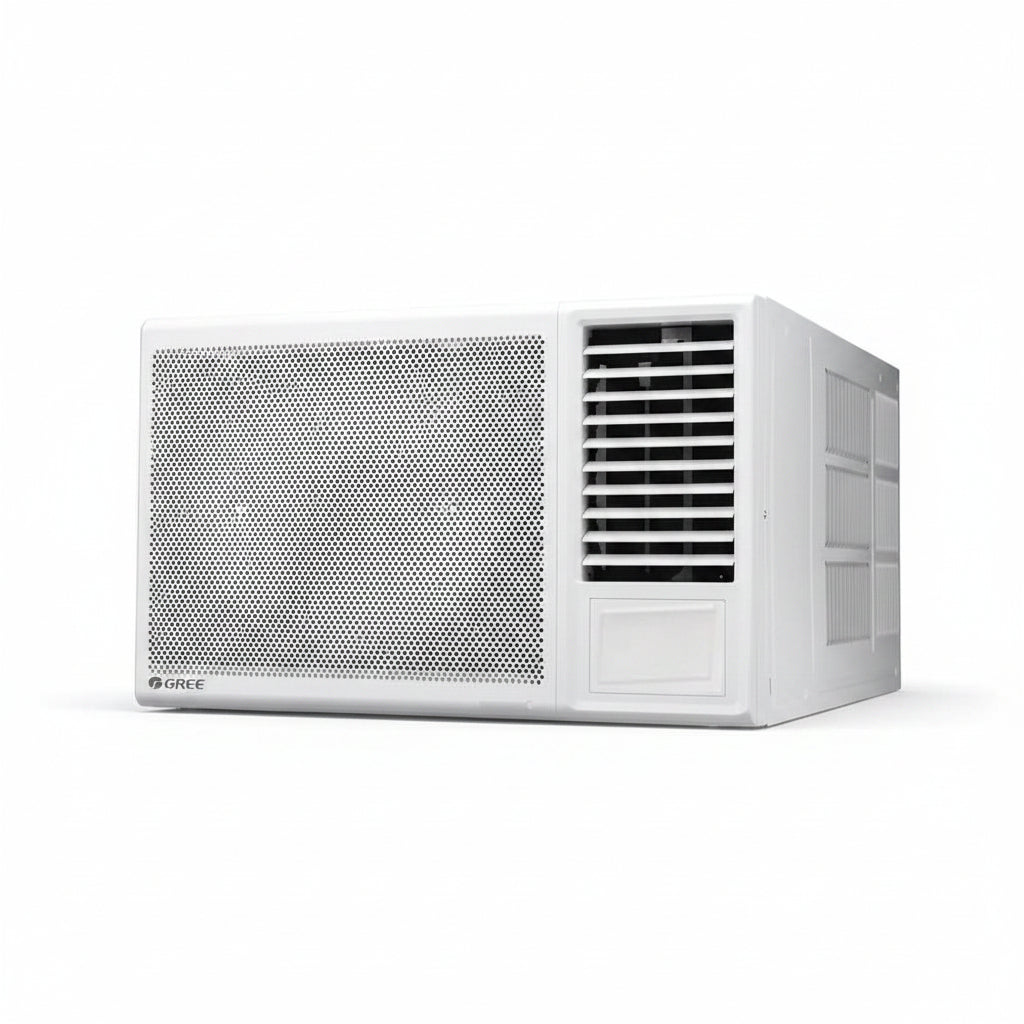 Gree ROMA White Window Air Conditioner R18C3 R 1.5 Ton | Efficient Rotary AC