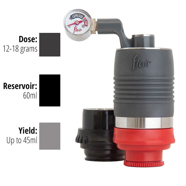 Flair NEO Flex Espresso Maker With Carrying Case Black