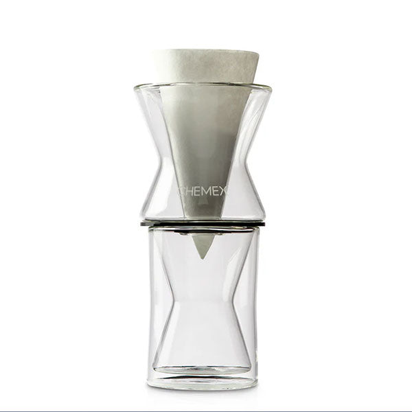 Chemex Funnex Coffee Maker - Made of Borosilicate Glass - 2-4 cups