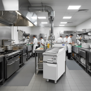 CookRite Gas Char Broiler On Cabinet - AT7G4C-F