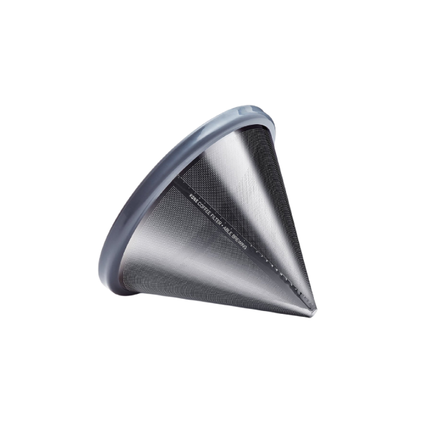 Able Brewing Stainless Steel Reusable Kone Coffee Filter for Chemex