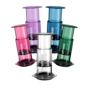 AeroPress Coffee Maker Clear & Colors 