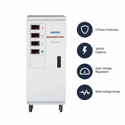 Andeli Voltage Stabilizer SVC 10000 VA 10 KW Three (3) Phase 380V Digital