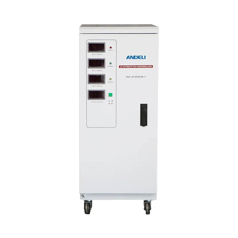 Andeli Voltage Stabilizer SVC 10000 VA 10 KW Three (3) Phase 380V Digital