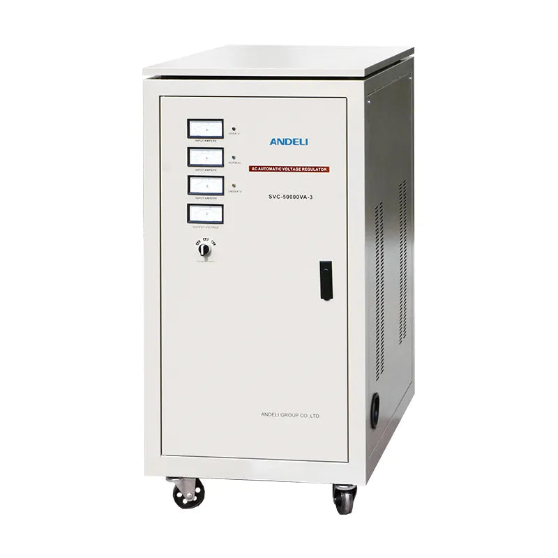 Andeli Electric Voltage AC Stabilizer SVC 50000 VA 50 KW Three (3) Phase 380V