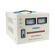 Andeli Fully Automatic Voltage Stabilizer SVC 2000 VA 2 KW  Single (1) Phase 220V
