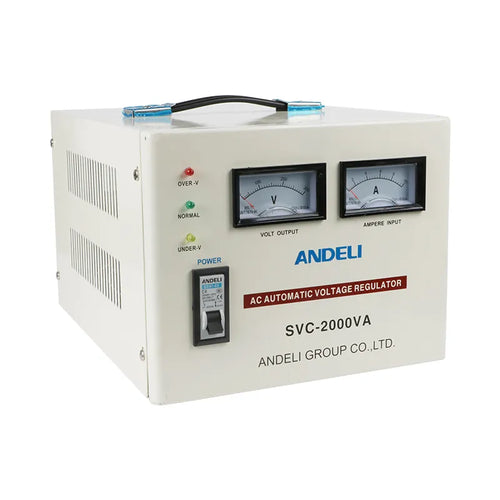 Andeli Fully Automatic Voltage Stabilizer SVC 2000 VA 2 KW  Single (1) Phase 220V