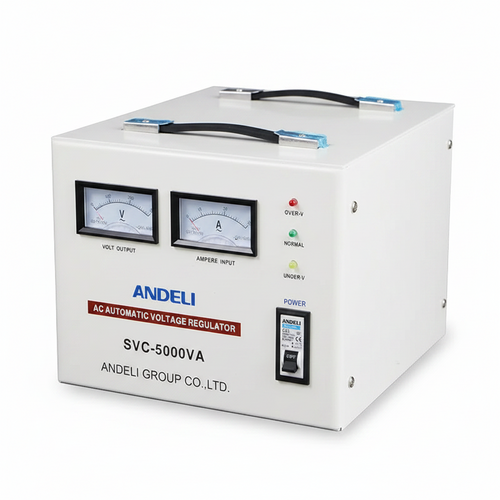 Andeli Fully Automatic Voltage Stabilizer SVC 5000 VA 5 KW Single (1) Phase