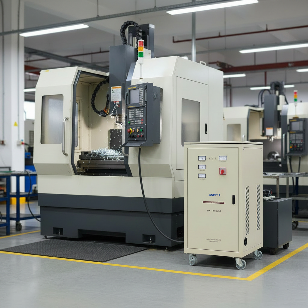Andeli Fully Automatic Stabilizer SVC 75000 VA 75 KW Three (3) Phase 380V