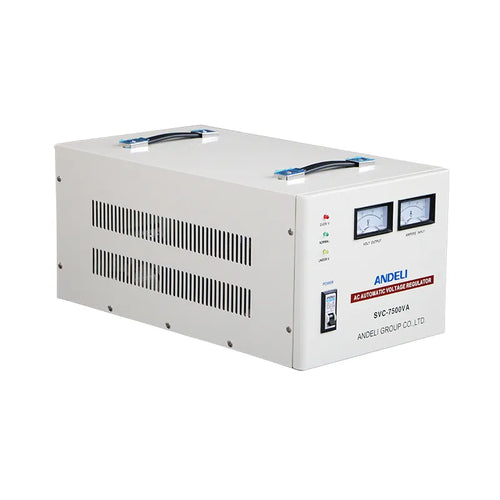 Andeli Fully Automatic Voltage Stabilizer SVC 7500 VA 7.5 KW Single (1) Phase 110V