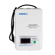 Andeli Automatic Voltage Stabilizer SDW 2000 VA 2 KW Single (1) Phase 110V