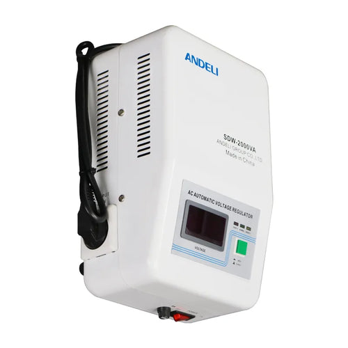 Andeli Automatic Voltage Stabilizer SDW 2000 VA 2 KW Single (1) Phase 110V