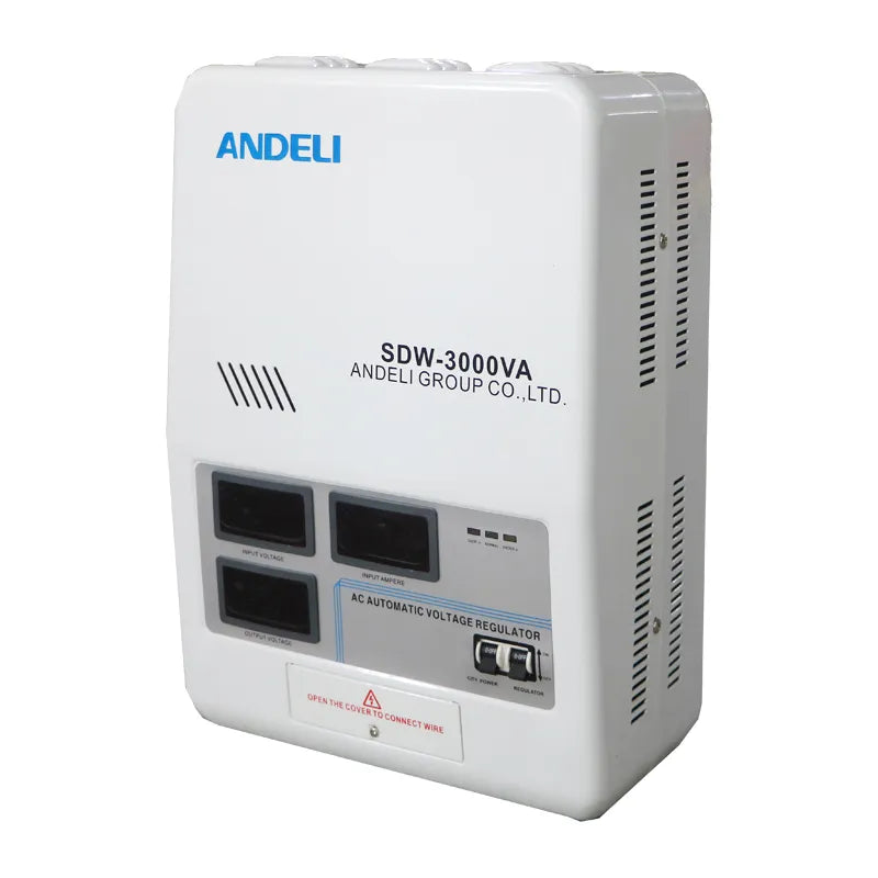 Andeli Automatic Voltage Stabilizer SDW 3000 VA 3 KW Single (1) Phase 110V