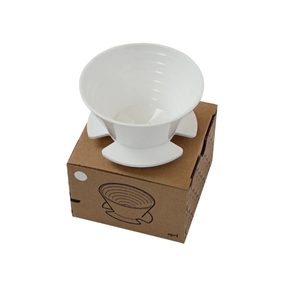 April Pour Over Ceramic Brewer – Manual Coffee Dripper image 2