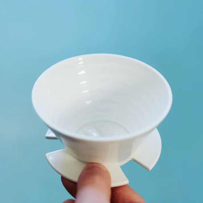 April Pour Over Ceramic Brewer – Manual Coffee Dripper image 6