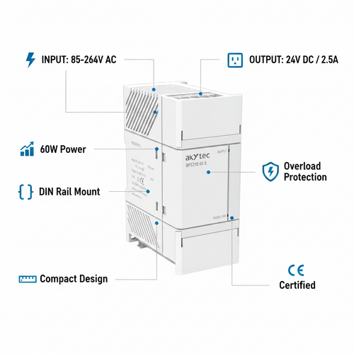 Akytec Power Supply Unit BPS210-60.S