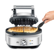 Sage BWM520BSSUK Waffle Maker: The No-Mess Waffle Brushed Stainless Steel