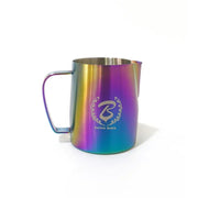 Barista Space Rainbow Milk Pitcher – Colorful Latte Art Pitcher 350ML