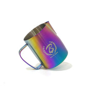 Barista Space Rainbow Milk Pitcher – Colorful Latte Art Pitcher 450ML