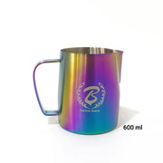 Barista Space Rainbow Milk Pitcher – Colorful Latte Art Pitcher 600ML