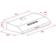 TEKA CL 610 Classic Extractor Hood CL 610 silver