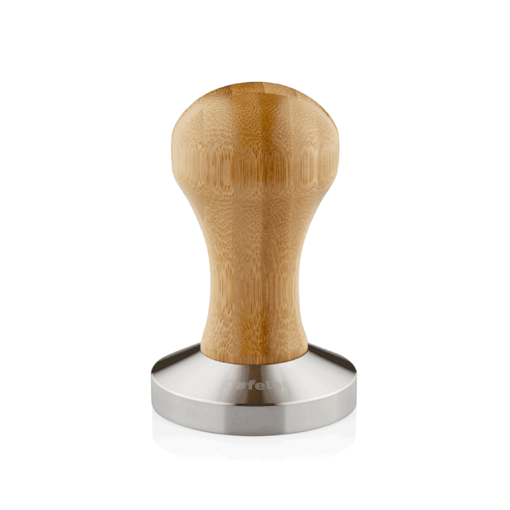 Cafelat Espresso Tamper - Bamboo Wood Handle 53mm