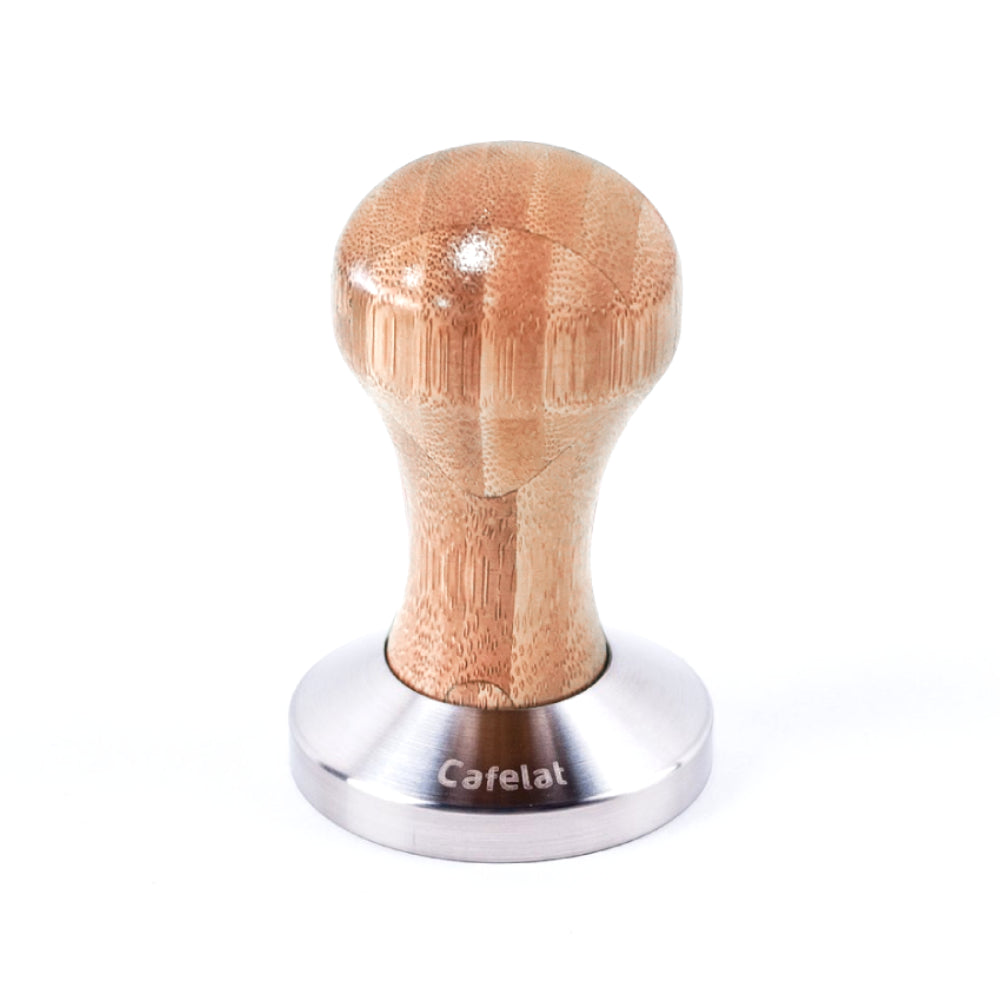 Cafelat Espresso Tamper - Bamboo Wood Handle 53mm