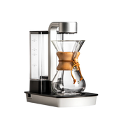 Chemex Ottomatic 2.0 Coffee Maker with Glass Carafe - Automatic Pour-Over Brewer for Hot & Iced Coffee ,Fits 3, 6, & 8 Cup Chemex Classic or Glass Handle Series