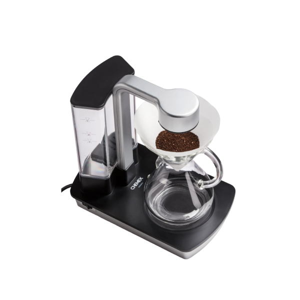 Chemex Ottomatic 2.0 Coffee Maker with Glass Carafe - Automatic Pour-Over Brewer for Hot & Iced Coffee ,Fits 3, 6, & 8 Cup Chemex Classic or Glass Handle Series