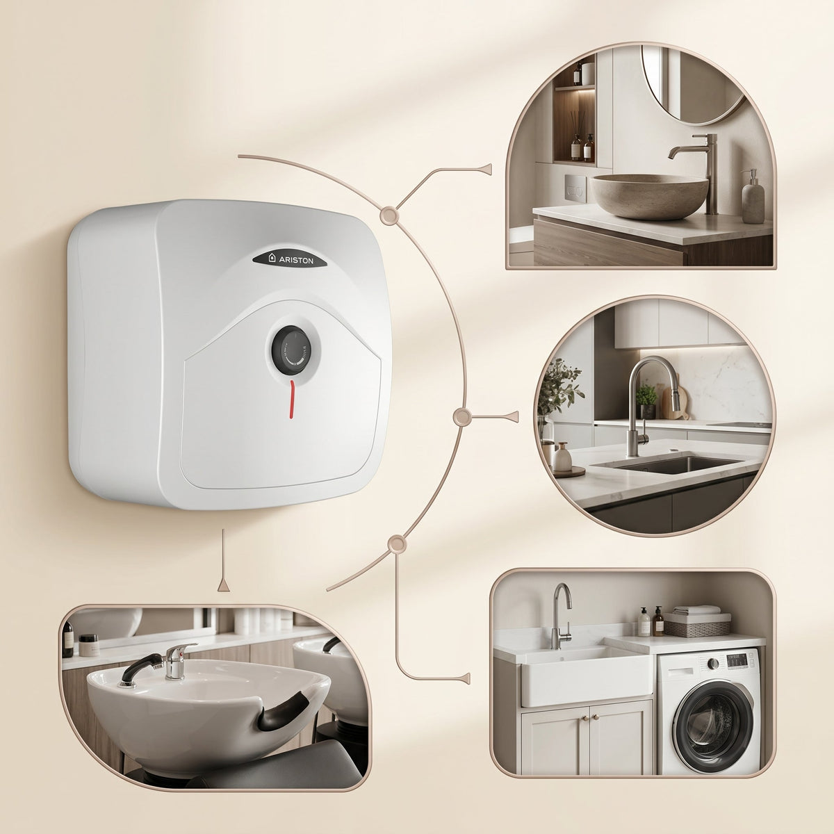 Ariston ANDRIS R 15 L Undersink Unvented Electric Storage Water Heater