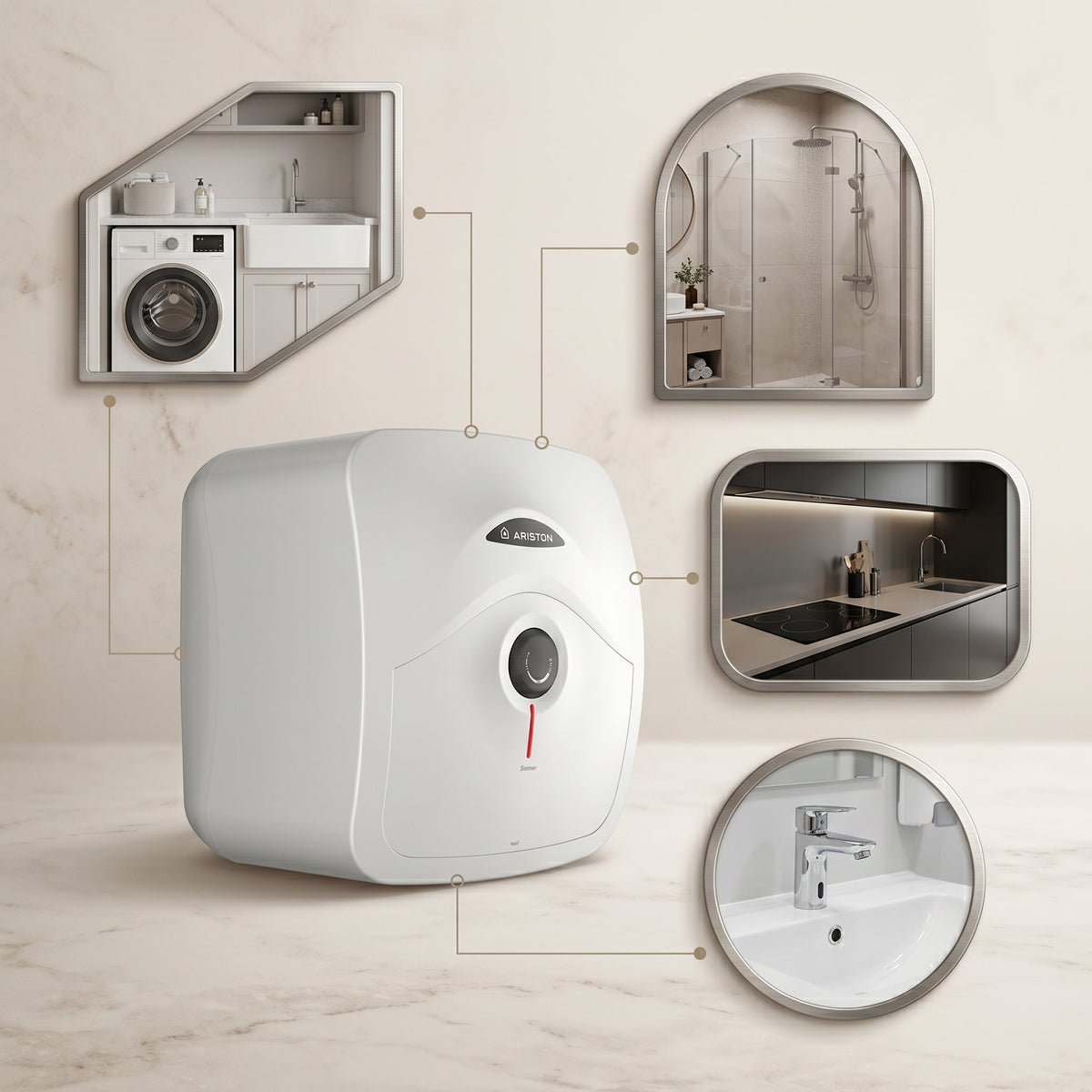 Ariston ANDRIS R 15 L Undersink Unvented Electric Storage Water Heater
