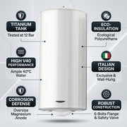 Ariston Electric Water Heater Vertical ARI 150 V THER, 150L - White