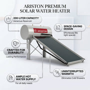 Ariston Solar Water Heater KAIROS THERMO CF-2 200 L
