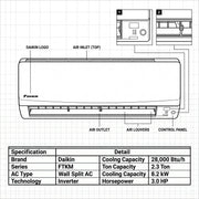 Daikin FTKM28PVMK / RKM28PVMK - High-Efficiency Air Conditioning Solution