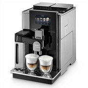 De’Longhi Maestosa Fully Automatic Bean To Cup Coffee Machine, EPAM960.75.GLM, Silver & Black