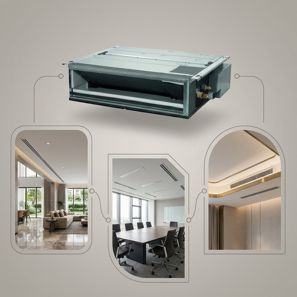 Daikin Ducted Splits for VRV Systems 0.5 Ton 1.7 kW 0.6 HP 5,800 Btu/h FXDQ15A3