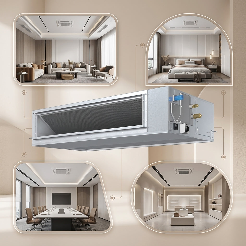 Daikin Ducted Splits for VRV Systems 3.0 Ton 10.6 kW 4.0 HP 36,000 Btu/h FXMQ100PBV1