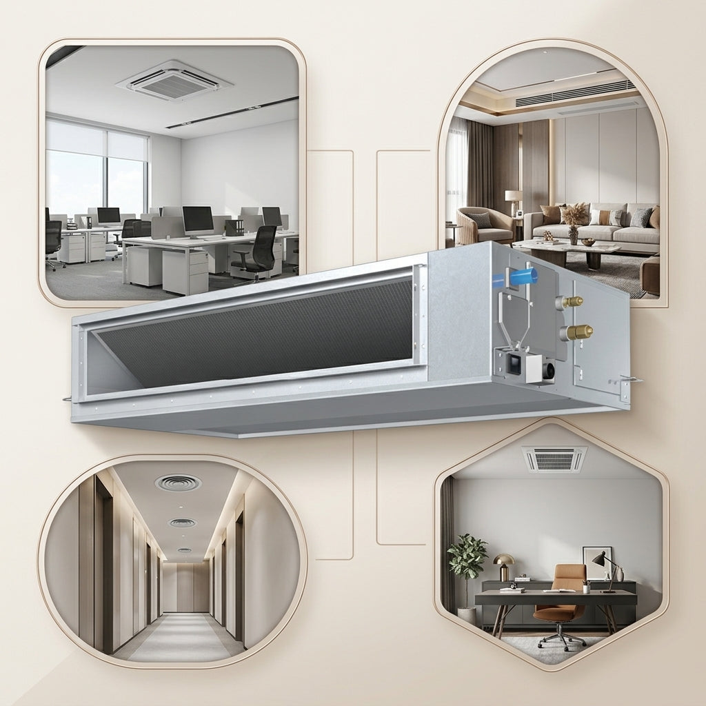 Daikin Ducted Splits for VRV Systems 4.5 Ton 15.8 kW 6.0 HP 54,000 Btu/h FXMQ140PBV1