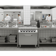 Electric Cooker On Oven