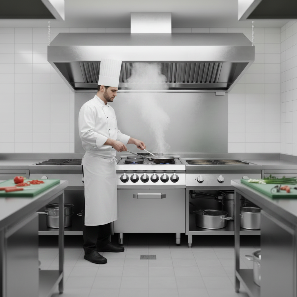 Electric Cooker On Oven
