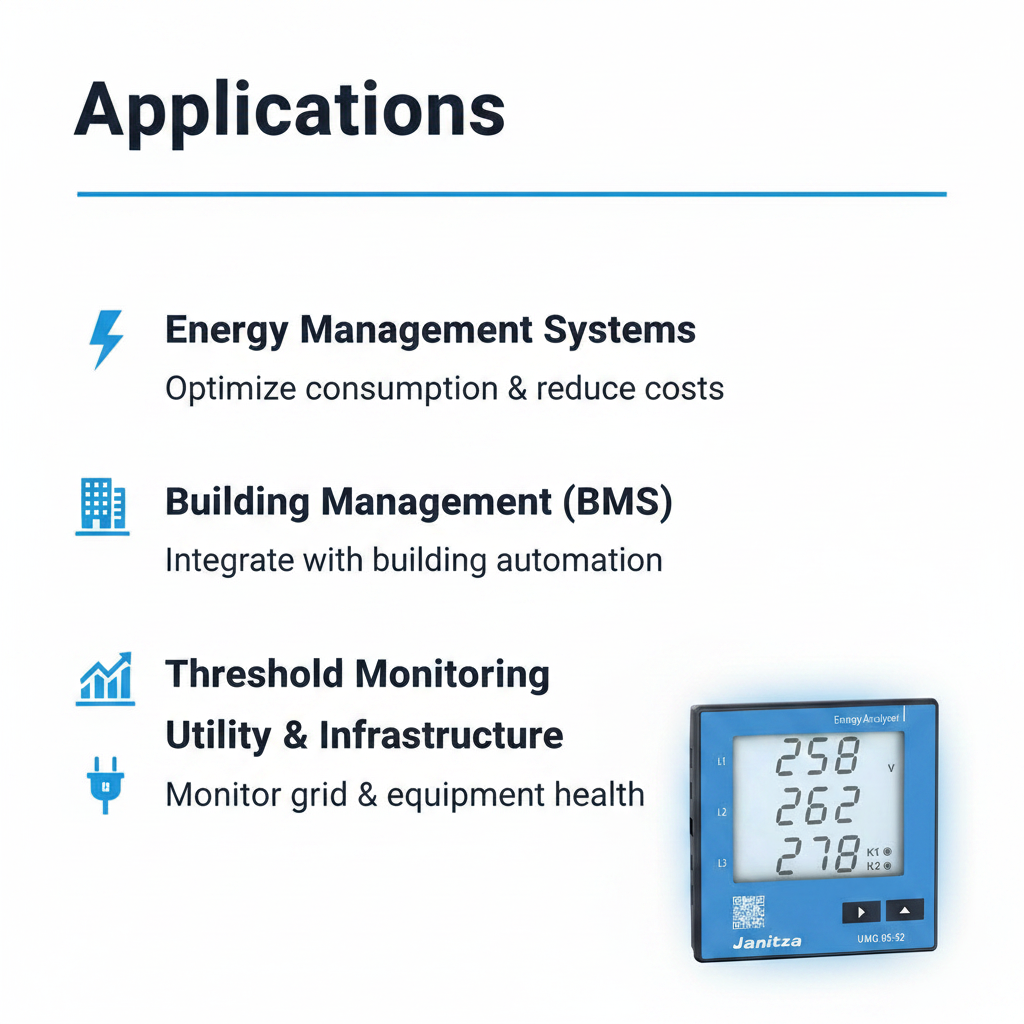 Energy Analyzer Janitza UMG 96-S2