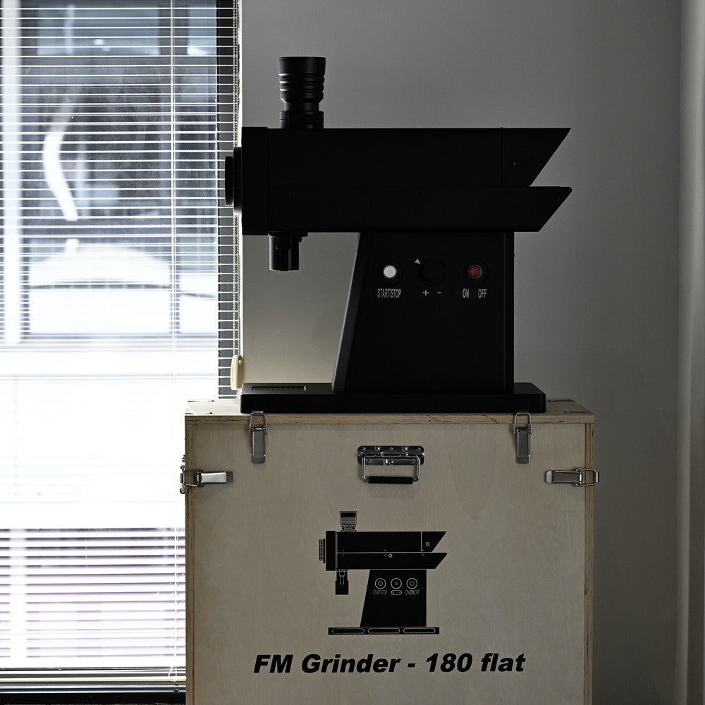FM Grinder 180 Industrial Flat - Black